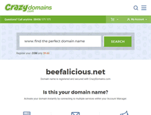 Tablet Screenshot of beefalicious.net